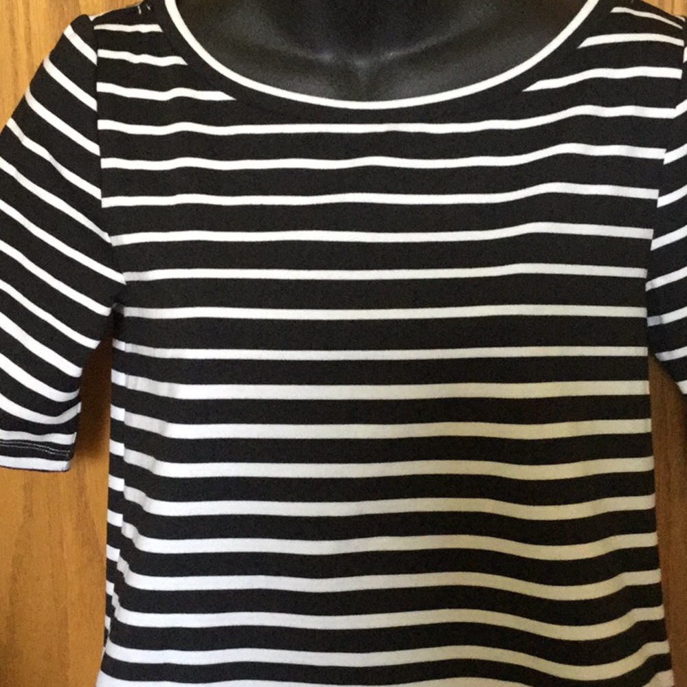 Brand New Copper Key Striped Dress